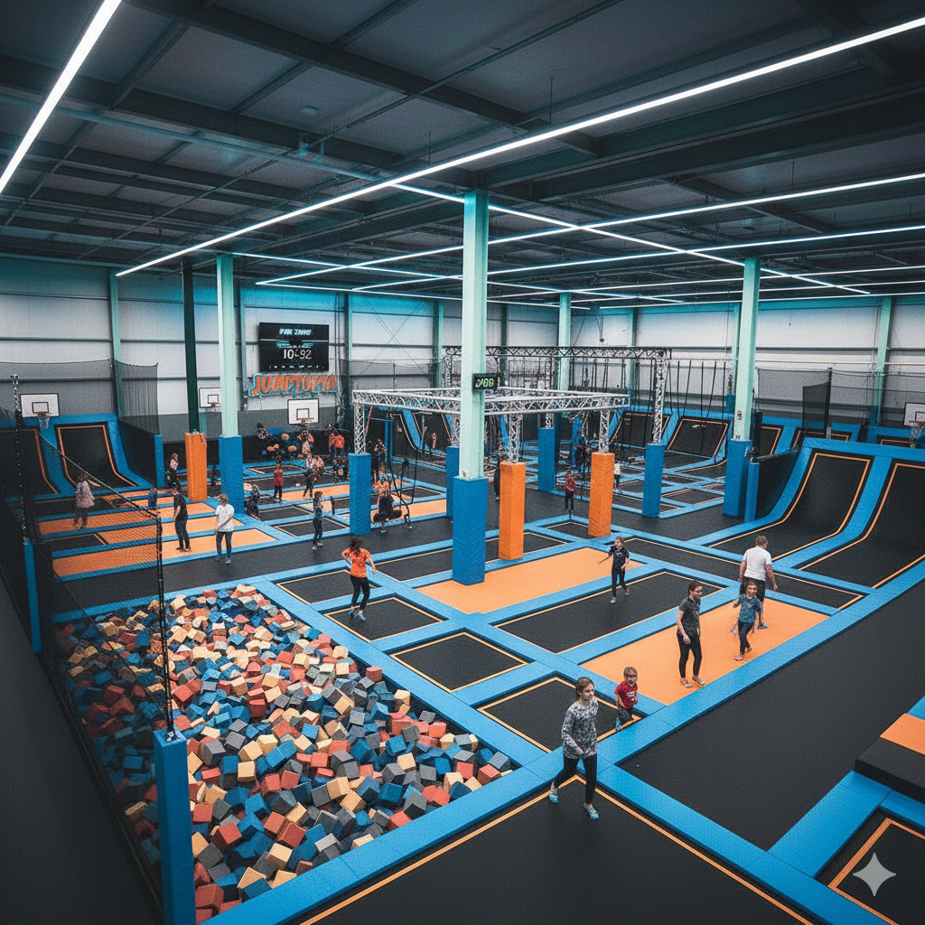 A woman standing in tall grass