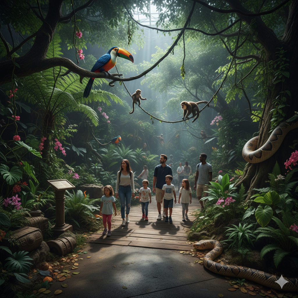 A woman on a rooftop with windblown hair